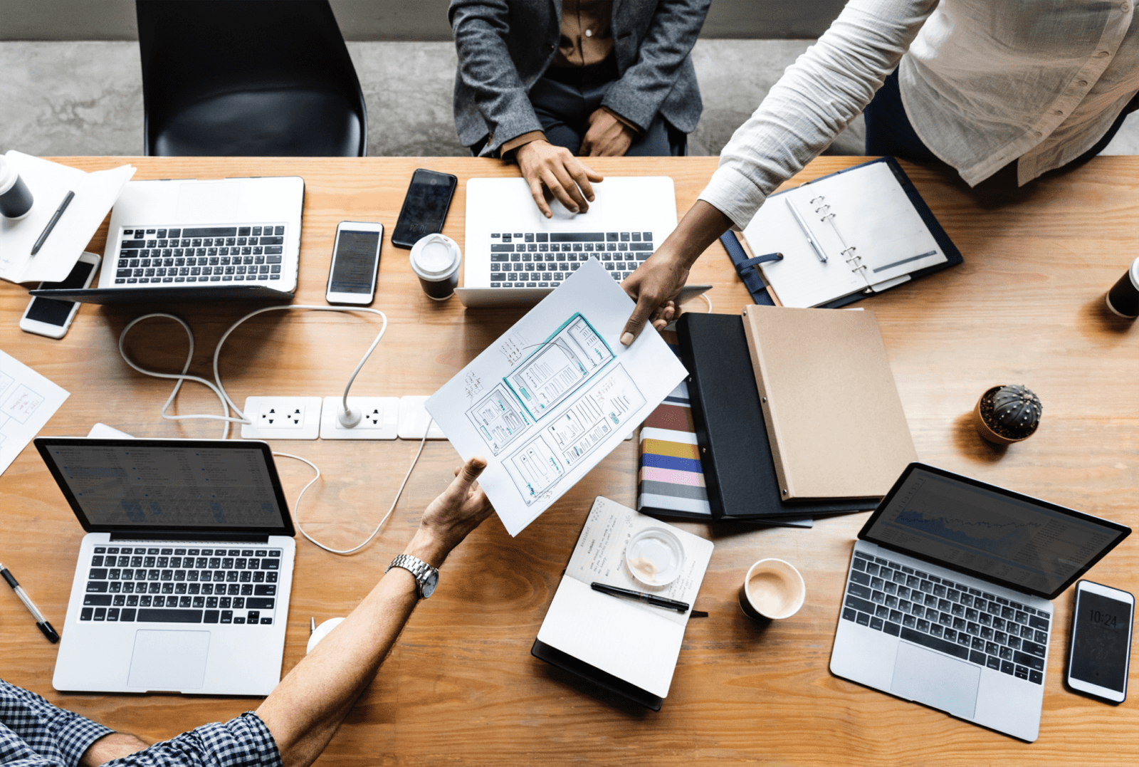 Content marketing: responsive web presence and corporate identity