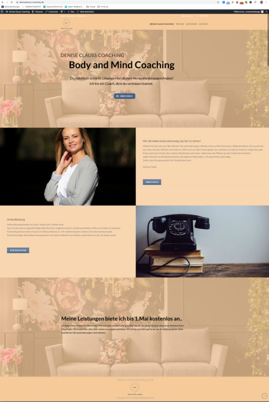 Denise Clauss Coaching — Personenmarke